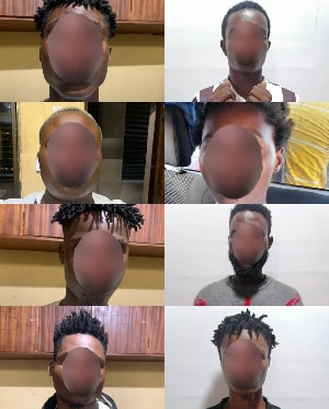Police arrest 12 cyber fraudsters for impersonation