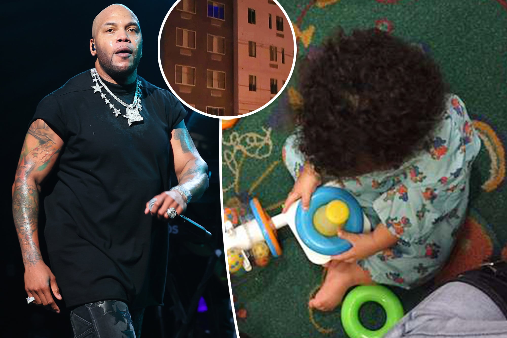 Rapper Flo Rida’s 6-year-old son hospitalized after falling from fifth-floor apartment