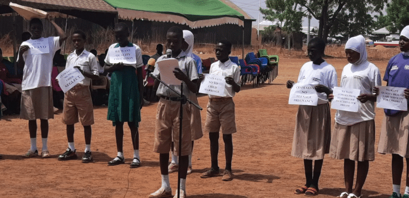 Children appeal to parents to provide educational needs