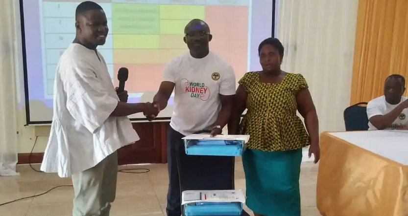 NDC Parliamentary aspirant donates to Ho Teaching Hospital