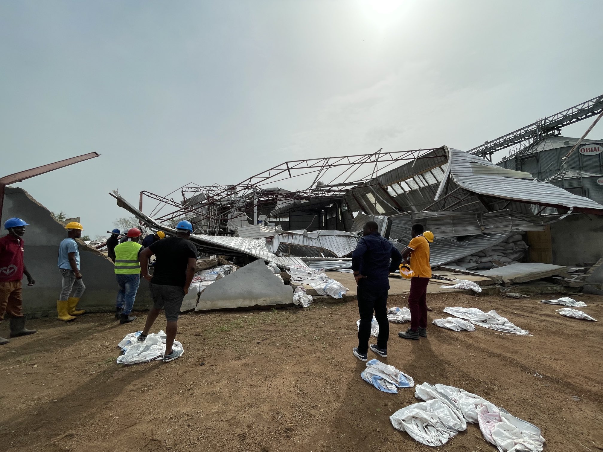 Senyo Hosi thanks Governs Agbodza, another for support after GoGo rice mill factory destruction