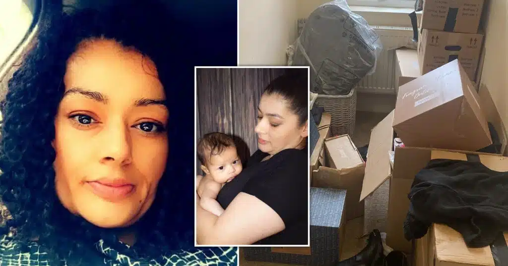 Homeless pregnant woman worried about leaving her child on the streets