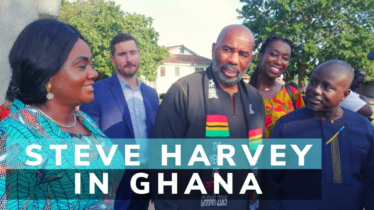 Go to Ghana first – Steve Harvey advises Westerners who want to visit Africa