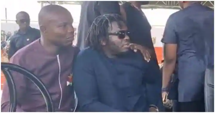 Sulley Muntari breaks down in tears at Atsu’s 1-week, Olele consoles him in video