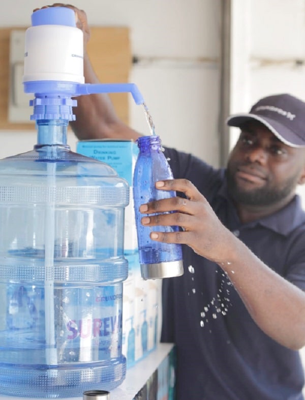 Residents of Otoase and Nsawam can get water refills