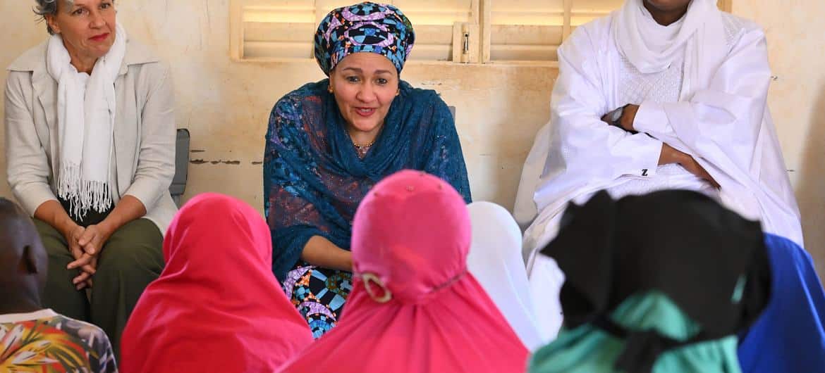 UN deputy chief underscores value of collaboration to create schools