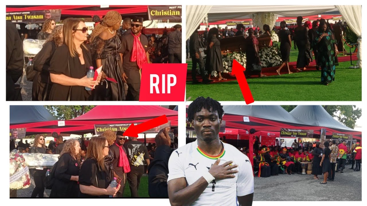 Fans pay tribute to Christian Atsu