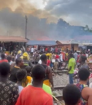 Brothels at Tarkwa railway station burnt