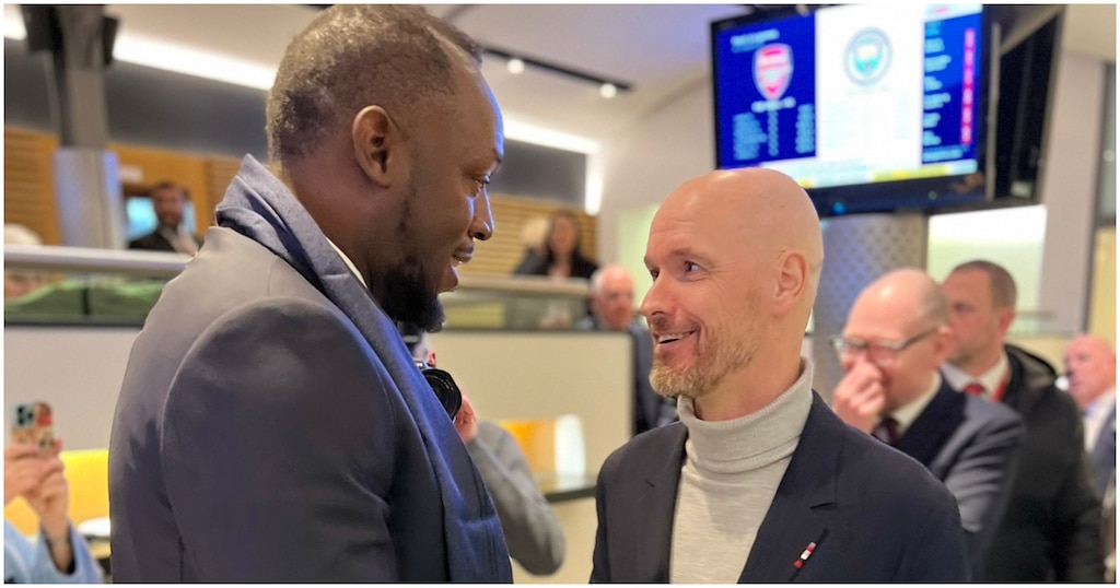 Usain Bolt and Ten Hag’s conversation , ‘do you have any ideas?’