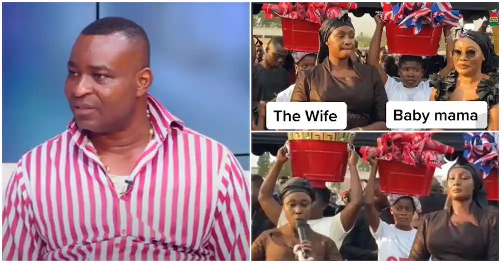 MC Shades Wontumi’s Baby Mama at his mothers funeral