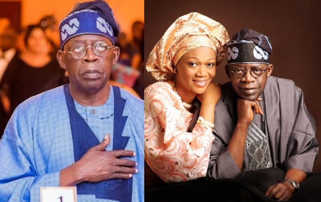 Meet Tinubu’s wife and six children