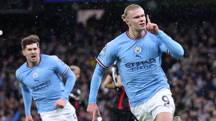 Haaland maintains front-runner position as Champions League top scorer