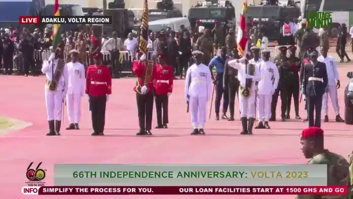 National Parade for 66th Independence Day hosted in the Volta Region