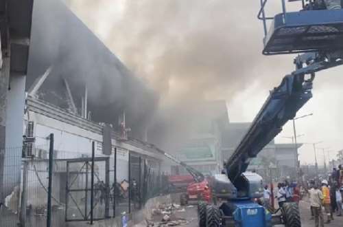 Kejetia: Petty traders criticize GNFS for the harm caused by fire on Wednesday
