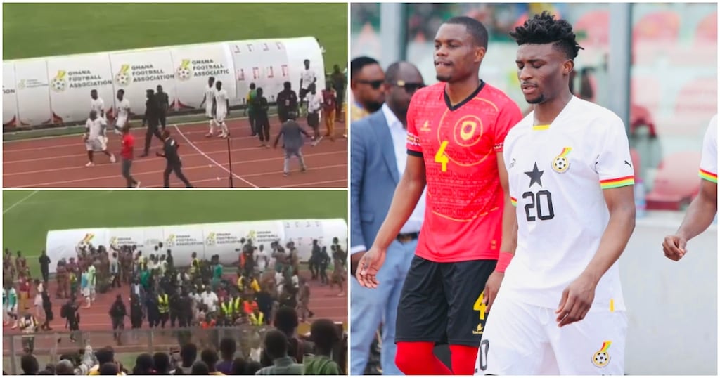 Dramatic moment: Kudus fights off security to grant fan’s selfie wish