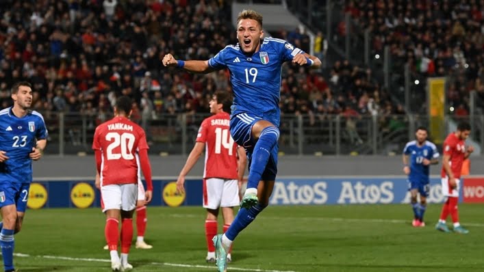 Italy secure first Euro 2024 victory against Malta