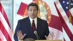 DeSantis pokes Trump as he speaks out about the hush money issue
