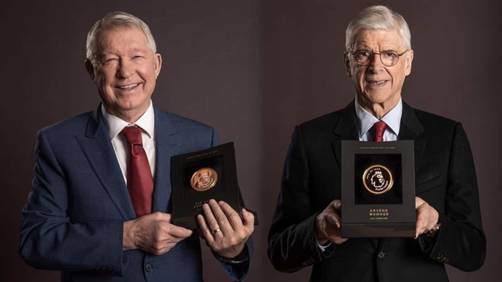 Premier League Hall of Fame inducts its first managers, Arsene Wenger and Sir Alex Ferguson