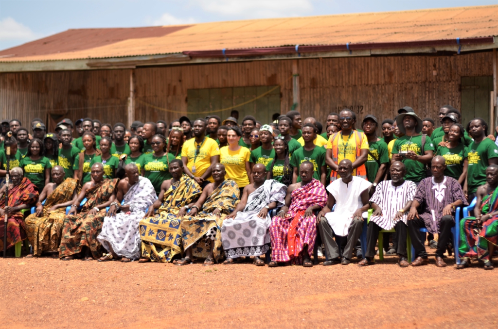 Architecture students of KNUST work on rural redevelopment scheme