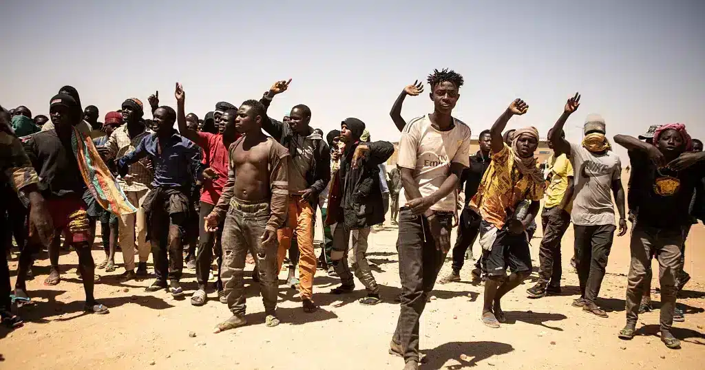 Many people are still stranded in the migrant camps in Niger