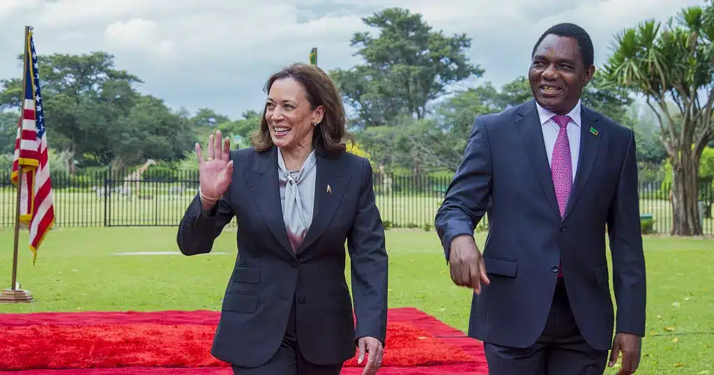 We will continue to advocate for the speedy completion of Zambia’s debt – Kamala Harris to Zambia