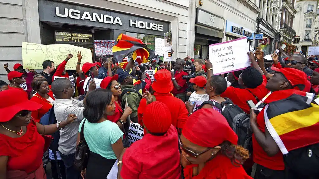 11 female lawmakers in protest arrested by Ugandan police