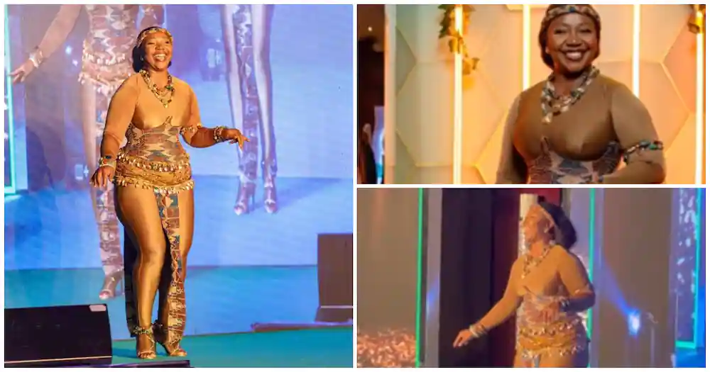 GH model causes stir in Dubai with modern Dipo dress