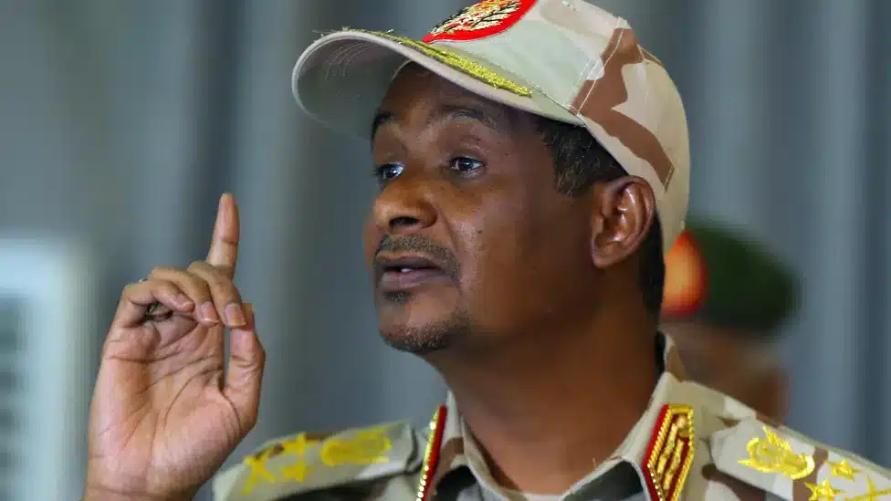 Sudan: No negotiations until bombing stops – Hemedti