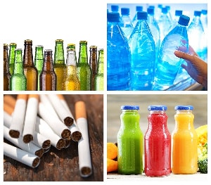 List of items that will be taxed under the amended Excise Duty Levy