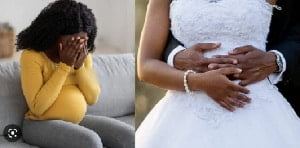 Reactions as lady gets pregnant for her bestfriend’s fiancé, two months to their wedding