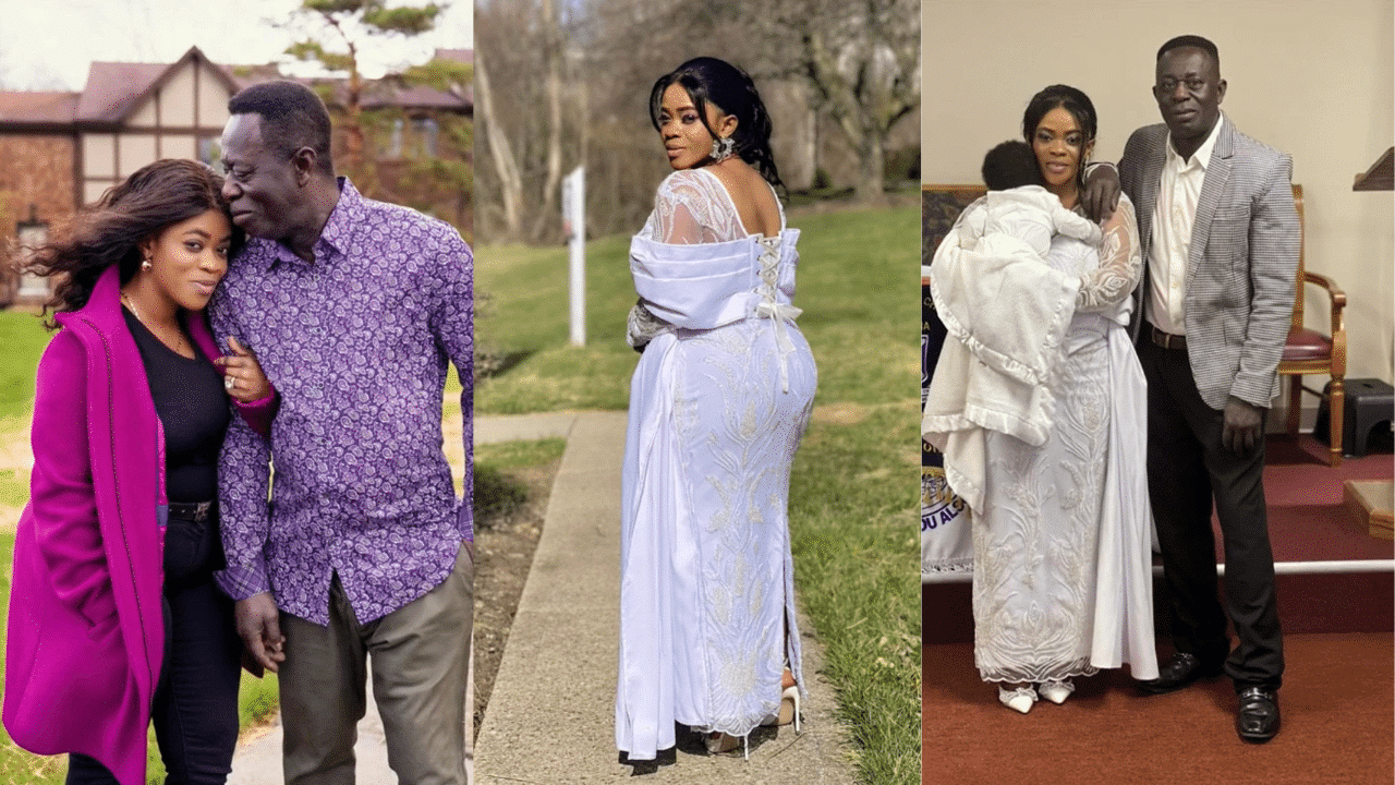 More videos of Abusuapanyin Judas and his wife drop after having a baby