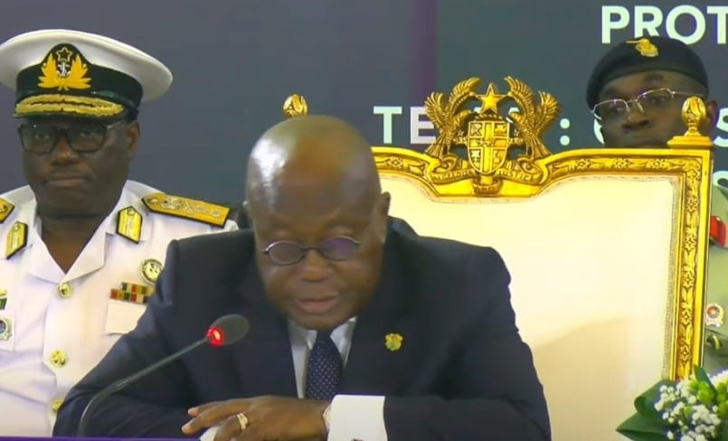 Akufo-Addo calls for unity to check maritime-related crimes in Gulf of Guinea