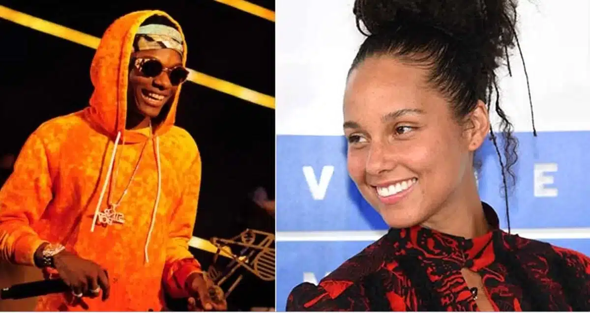 Alicia Keys hints on her collaboration  with Afrobeats star Wizkid