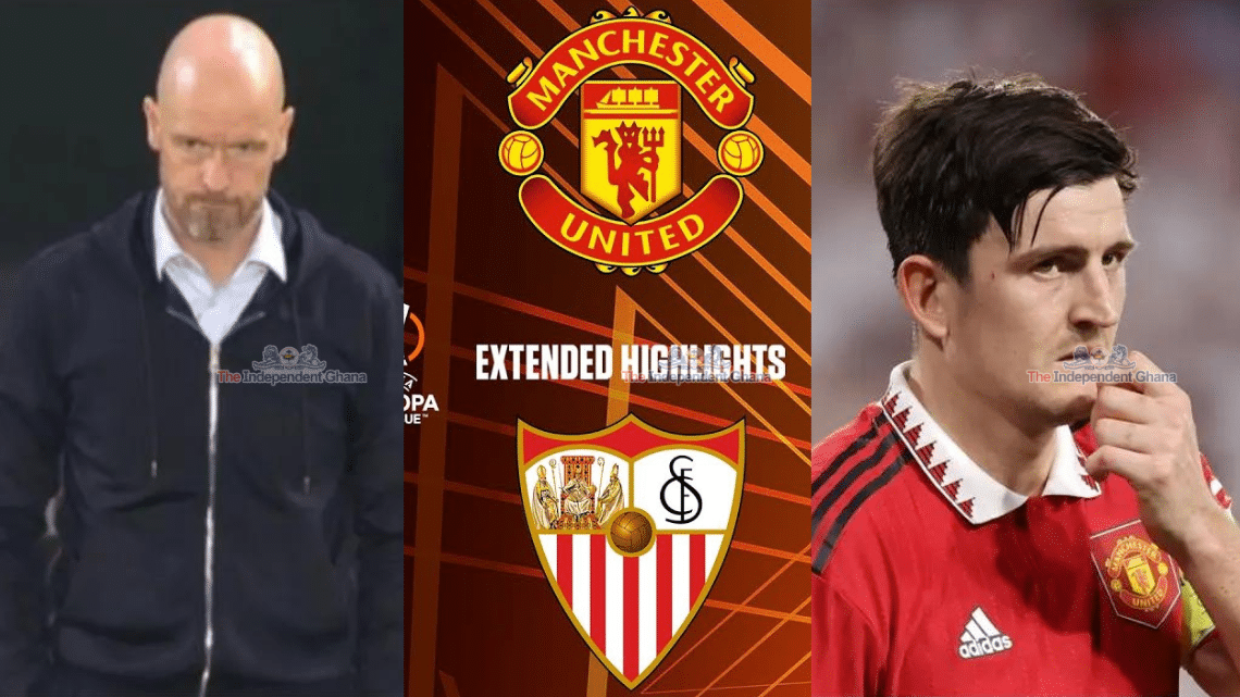 Erik ten Hag could not hide dismay after Maguire’s carelessness causing Sevilla’s first goal