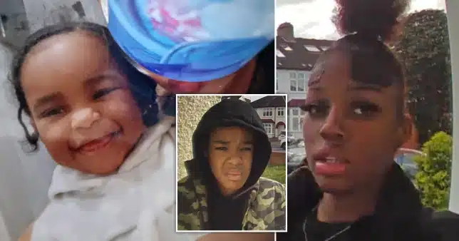 Police on the hunt for two teenage girls who vanished with a 2-year-old infant