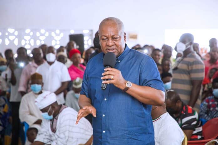 NDC will be at EC’s strongroom with tea, biscuit to curb rigging of 2024 elections – Mahama