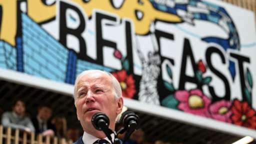 Highlights of Biden’s speech at Belfast