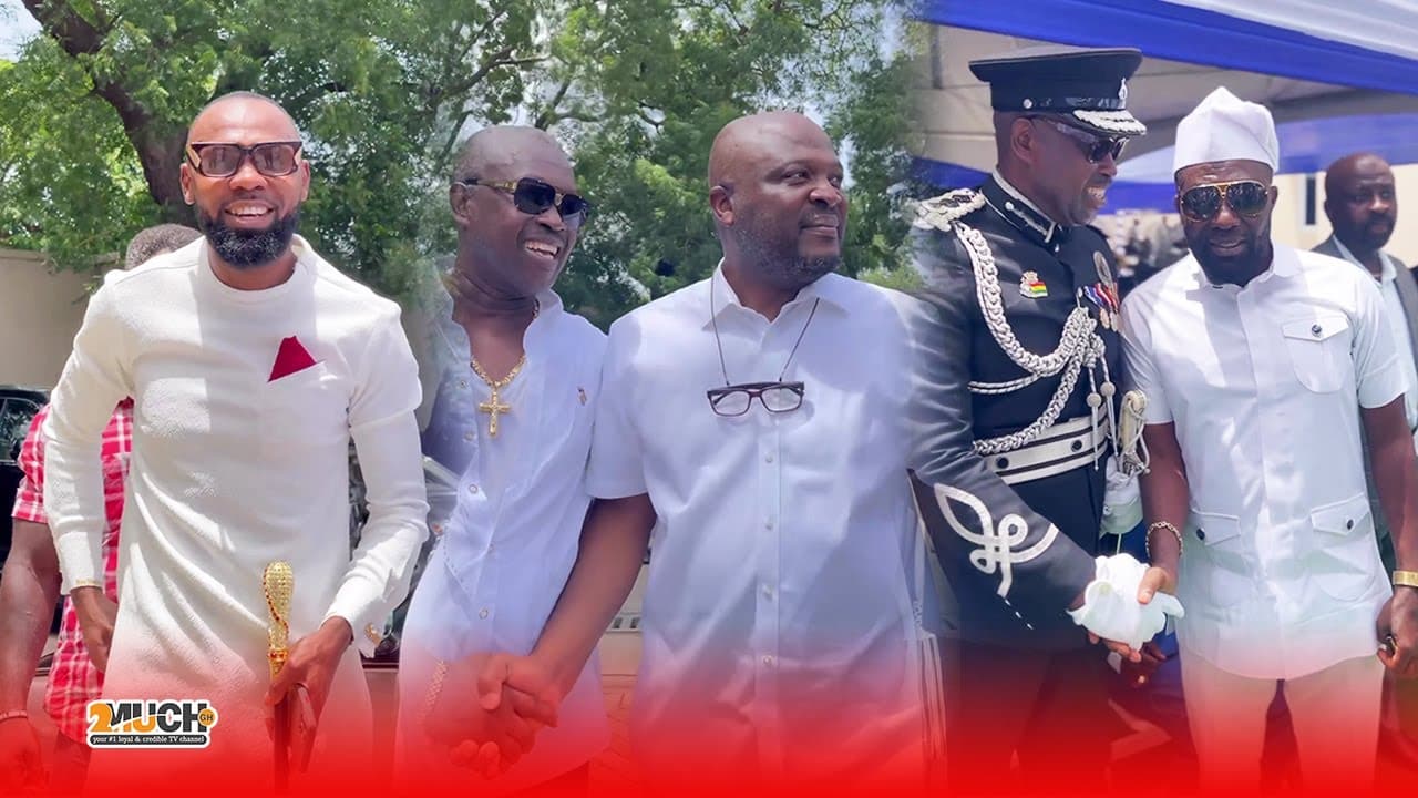 Some interesting scenes at COP Kofi Boakye’s 60th birthday party