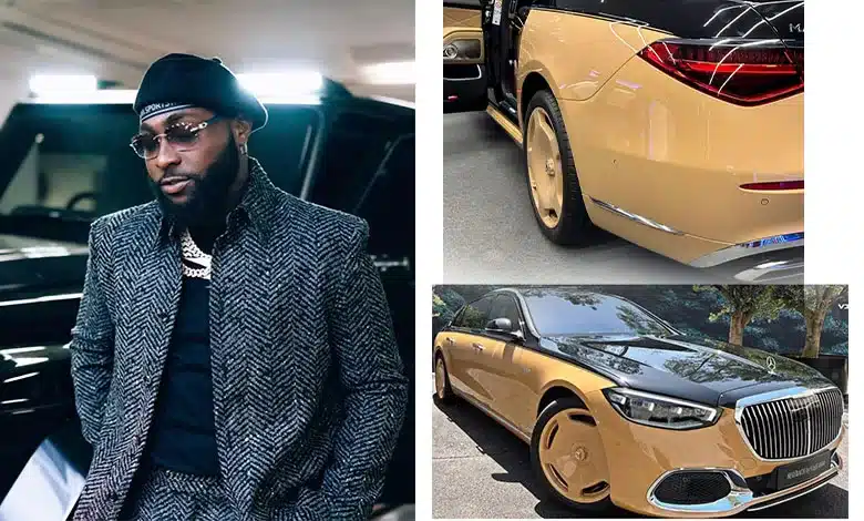 Davido buys 2023 Mercedes