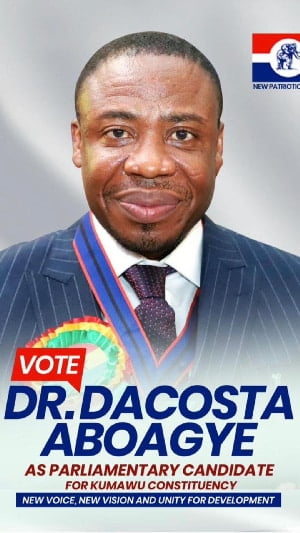 Kumawu by-election: Dr Aboagye Dacosta joins race