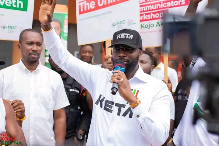 Kojo Jones’ name not part of the official database of NDC in the Keta constituency – Close source reveals
