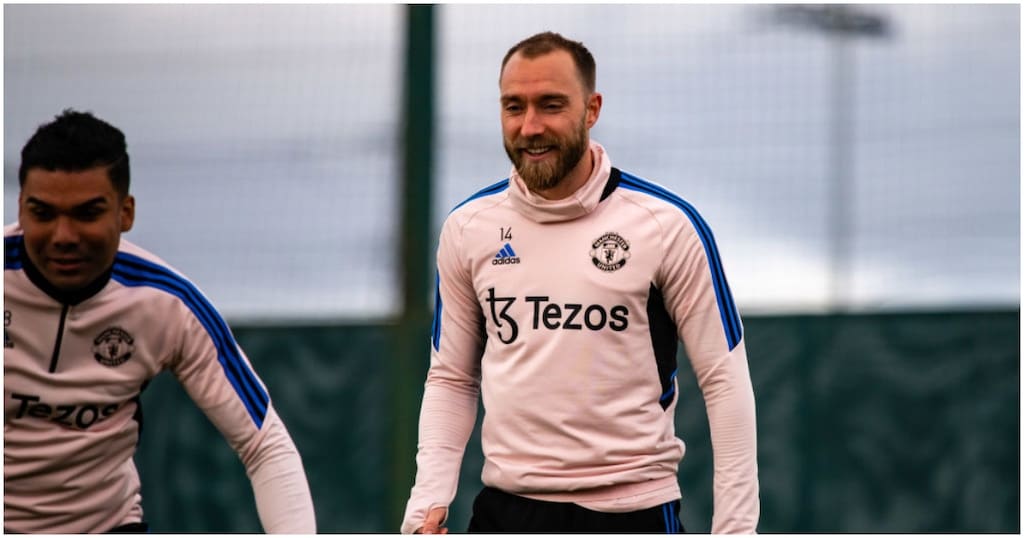 Christian Eriksen back to training amidst club’s setbacks