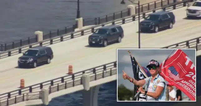 Donald Trump leaves Mar-a-Lago for New York before being arrested and charged