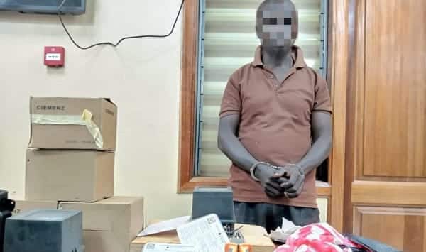 A fake ECG meter installer arrested