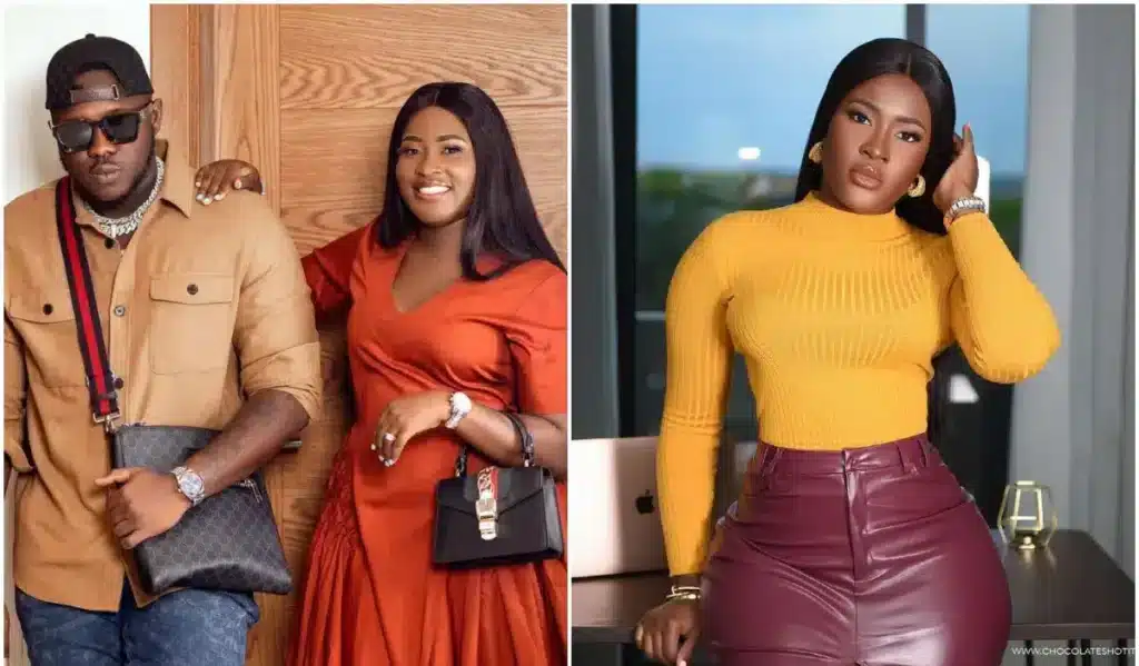 Fella Makafui celebrates husband Medikal