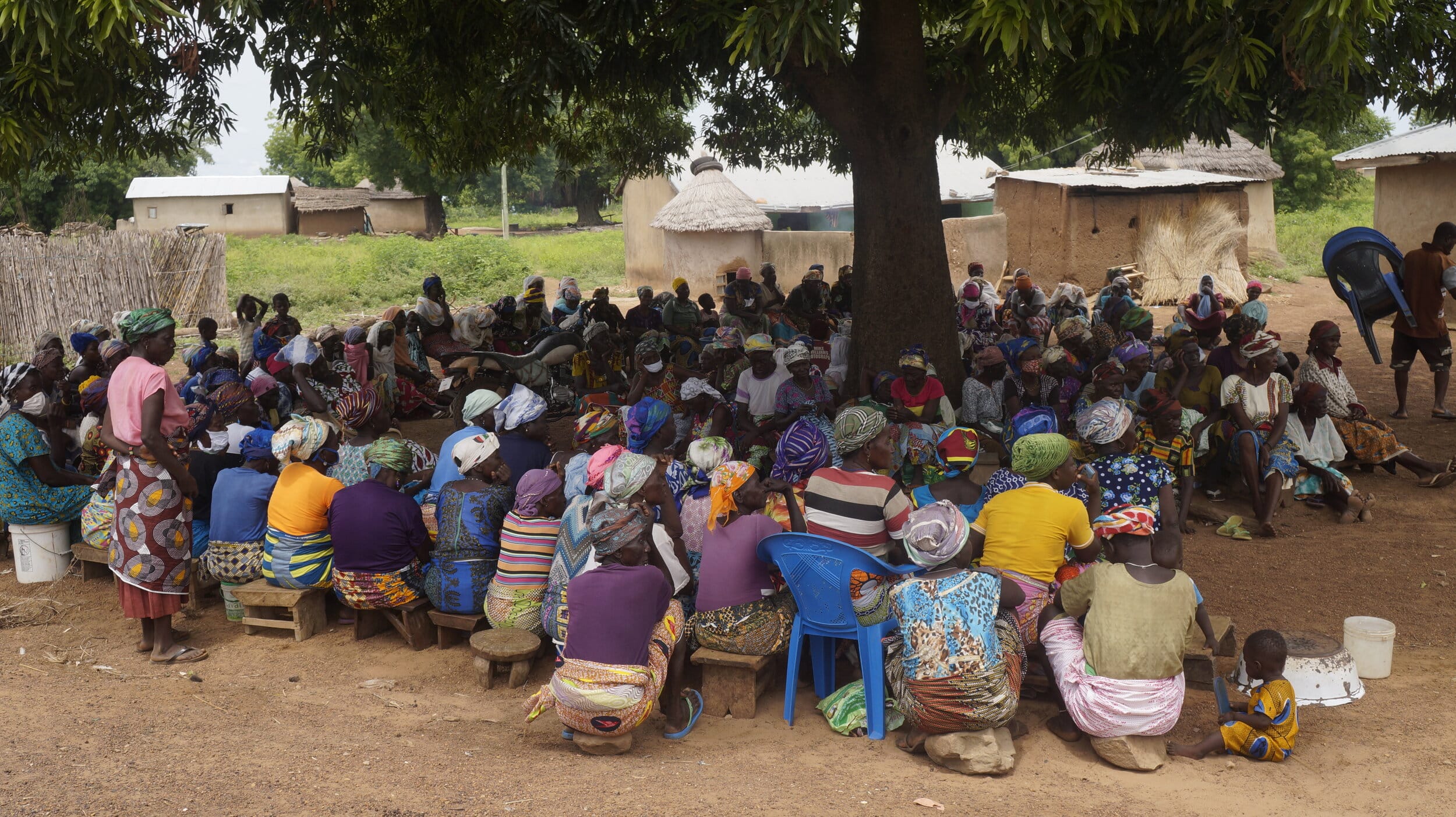 Fire sweeps through Gambaga Witches Camp, destroying five rooms in suspected bushfire incident