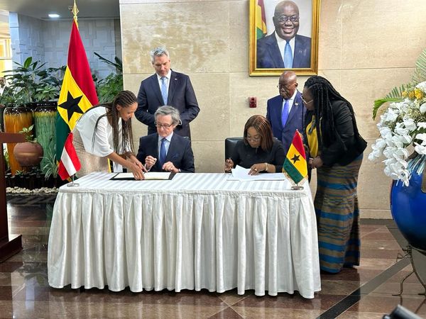 Ghana, Austria sign agreements to deepen political and economic consultations, others