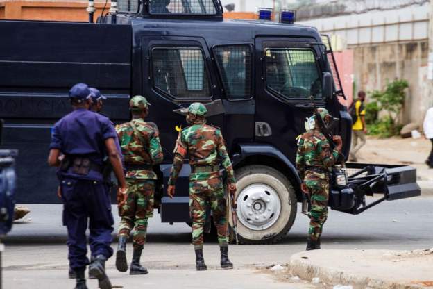 Two Pastors arrested in Angola over illegal army uniforms