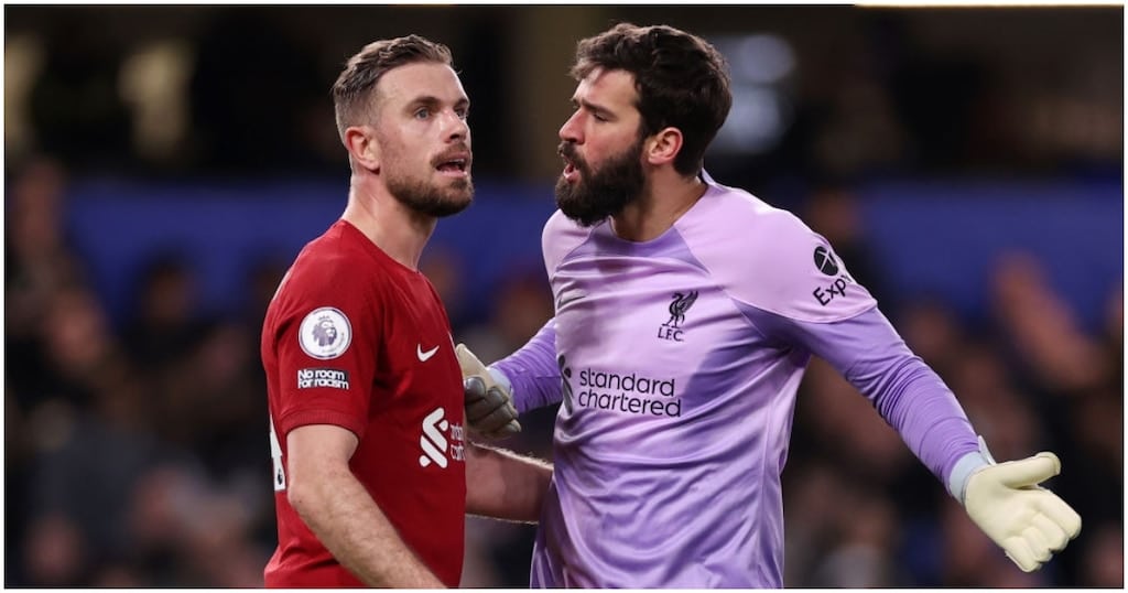 See Henderson confrontation with  Alisson Becker as Chelsea and Liverpool lose points once more