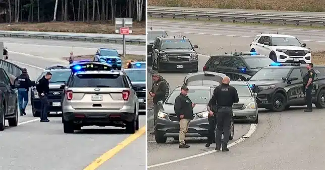 Four shot to death and three injured close to a house on the highway